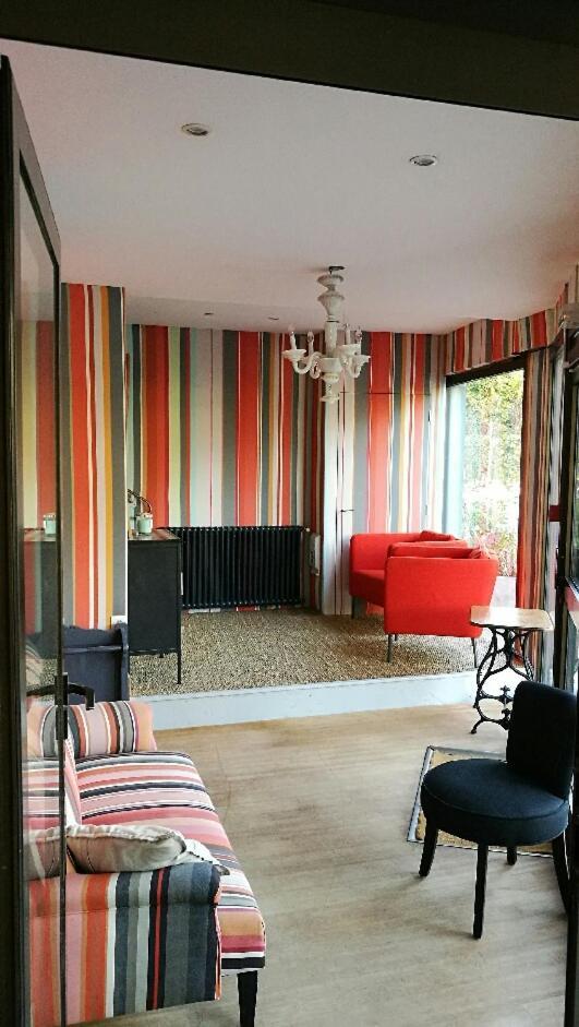 La Villa Des Fleurs Blonville Bagian luar foto